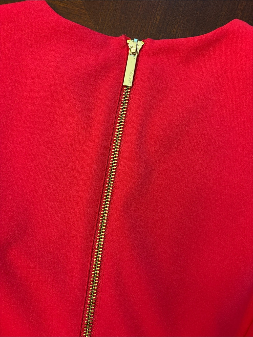 Calvin Klein Hot Pink Sleeveless Sheath Midi Dress - Picture 5 of 7